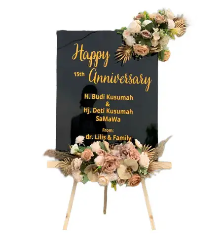 Papan Bunga Akrilik Krueng Sabee