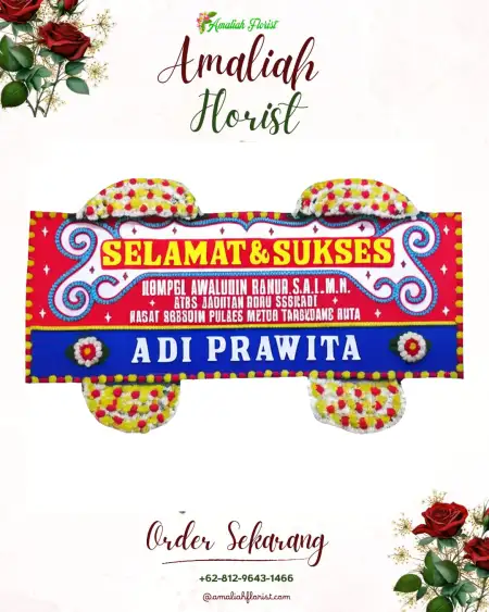 Papan Bunga Ucapan Selamat Krueng Sabee